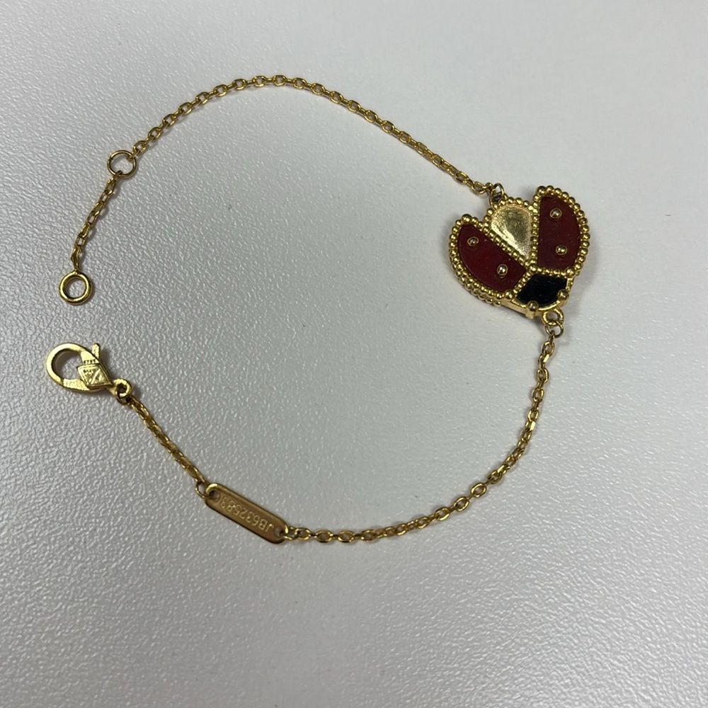 Van cleef & arpels lady bug inspired bracelet VC&A